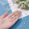 16Pcs 2 Styles Brass Micro Pave Cubic Zirconia Charms KK-UN0005-33-4