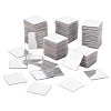 300Pcs Square Acrylic Self Adhesive Acrylic Mosaic Tiles AJEW-PH0011-54-1