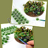 Resin Mini Grass Tufts AJEW-WH20120-10A-05-6