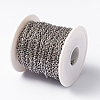 Tarnish Resistant 304 Stainless Steel Cable Chains CHS-H007-45P-2