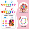 204Pcs 3 Styles Opaque Acrylic Beads OACR-TA0004-36-4