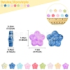 30Pcs Baking Paint Glass Beads GLAA-FS0001-97A-4