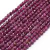 Natural Ruby Beads Strands G-E411-14-3.5mm-1