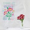 PET Plastic Drawing Painting Stencils Templates Sets DIY-WH0172-425-4
