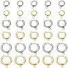 16Pcs 201 Stainless Steel Huggie Hoop Earring Findings STAS-FS0002-27A-1