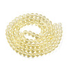 Baking Paint Transparent Glass Beads X1-DGLA-N006-8mm-03-2