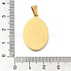 304 Stainless Steel Pendants STAS-K394-04G-08-3