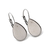 304 Stainless Steel Leverback Earring Findings STAS-K278-05A-P-1