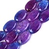 Dyed Natural White Jade Beads Strands G-N370-01A-03-2