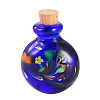 Handmade Lampwork Perfume Bottle Pendants LAMP-TADJ0001-05E-1