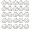 Brass Finger Ring/Brooch Sieve Findings KK-SC0002-65-1