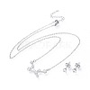 304 Stainless Steel Jewelry Sets SJEW-F211-01B-P-1