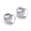 Non-Tarnish 304 Stainless Steel Charms STAS-I148-04P-1
