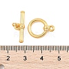 SHEGRACE Brass Toggle Clasps XGR0122G-136G-3