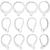 60Pcs 3 Styles 304 Stainless Steel Leverback Earring Findings STAS-BBC0008-30B-1