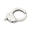 Tarnish Resistant 304 Stainless Steel Handcuff Clasps STAS-D009-01-2