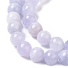 Natural Dyed White Jade Beads Strands G-M402-C03-06-3