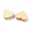 Unfinished Maple Wood Beads WOOD-S037-080-2