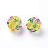 Handmade Bumpy Lampwork Beads LAMP-E021-07J-1