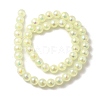 Plating Natural Selenite Beads Strands G-G120-A01-01-04-2