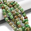 Dyed Natural Regalite/Imperial Jasper/Sea Sediment Jasper Beads Strands G-B124-C01-12-2