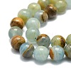 Natural Blue Calcite Beads Strands G-E576-09B-3
