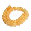 Natural Yellow Calcite Beads Strands GG-CBAA3AB-02-12mm-5