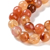 Natural Agate Beads Strands G-M437-B01-01N-4