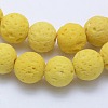 Natural Lava Rock Beads Strands G-F531-6mm-G15-3