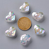 Transparent Acrylic Beads TACR-S152-08B-06-4