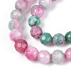 Dyed Natural White Jade Beads Strands G-T139-4mm-60-03-3