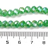 Baking Electroplate Glass Beads Strands DGLA-A039-J10mm-B03-4