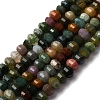 Natural Indian Agate Beads Strands G-P587-D07-01-2