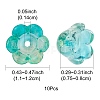 Transparent Glass Beads LAMP-FS0001-09A-5
