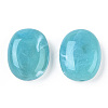 Oval Imitation Gemstone Acrylic Beads OACR-R047-13-3
