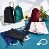 24Pcs 6 Colors Velvet Jewelry Drawstring Bags TP-HY0001-05B-4
