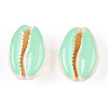 Natural Cowrie Shell Beads X-SHEL-S274-04H-2