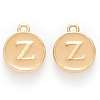 Golden Plated Alloy Enamel Charms ENAM-S118-06Z-1
