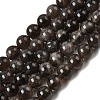 Natural Smoky Quartz Beads Strands X-G-B167-A09-10mm-2