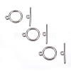 Tibetan Style Toggle Clasps TIBE-A12208-P-NR-2