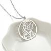 304 Stainless Steel Hollow Pendant Necklaces FS-WGE7531-04-1