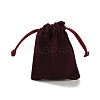 Velvet Jewelry Drawstring Storage Pouches ABAG-P013-02A-04-2
