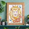 Large Plastic Reusable Drawing Painting Stencils Templates DIY-WH0202-202-5