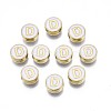 Alloy Enamel Beads ENAM-N052-006-01D-RS-1