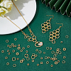 100Pcs 4 Colors Brass Split Rings KK-PH0013-19-2