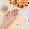 40Pcs 304 Stainless Steel Earring Hooks STAS-SP0001-40P-3