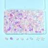 Mixed Styles Acrylic Bead Caps OACR-FS0002-50A-7