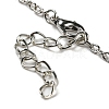Quartz Crystal Pendant Necklaces NJEW-P287-01P-01-3