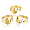 (Jewelry Parties Factory Sale)Alloy Cuff Finger Rings RJEW-S038-195V-G-NR-2