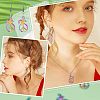 20Pcs Rainbow Color Alloy Pendants FIND-FH0003-56-5